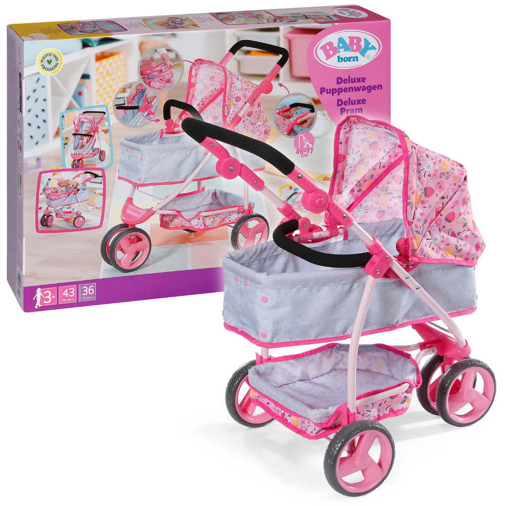 Baby Born Deluxe Pram - The Model Shop