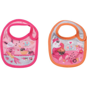 Baby Born Bib 2 Assorted 43cm