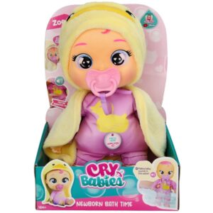 Cry Babies Newborn Bath Time Zoe