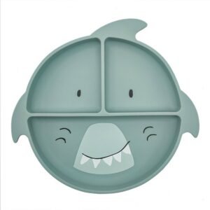 Trixie Silicone Divided Suction Plate - Mr. Shark