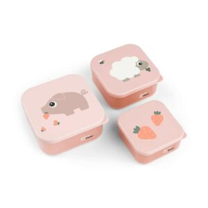 Donebydeer - Snack Box Set 3 pcs - Tiny Farm - Powder
