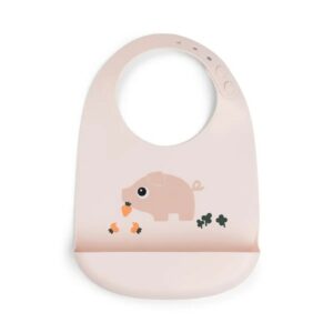 Donebydeer - Silicone Bib - Pigee - Powder