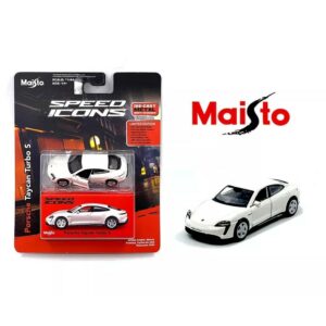 Maisto 1:64 Porsche Taycan Turbo S Assortment of 2
