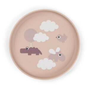 Donebydeer - Foodie Plate - Happy Clouds - Powder