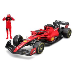 Burago 1:24 Formula Racing F1 Ferrari SF-23 #16 With Driver Charles Leclerc Included