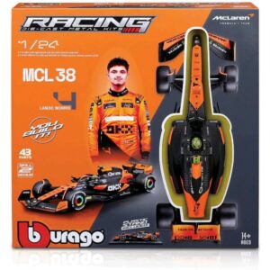 Buargo 1:24 Lando Norris Mclaren MCL38 Kit