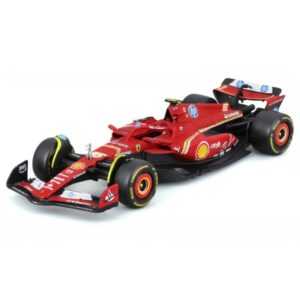 Burago 1:43 F1 Model Car Scuderia Ferrari 2024 SF-24 Carlos Sainz