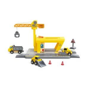 Hape - Railway Crane Construction Set