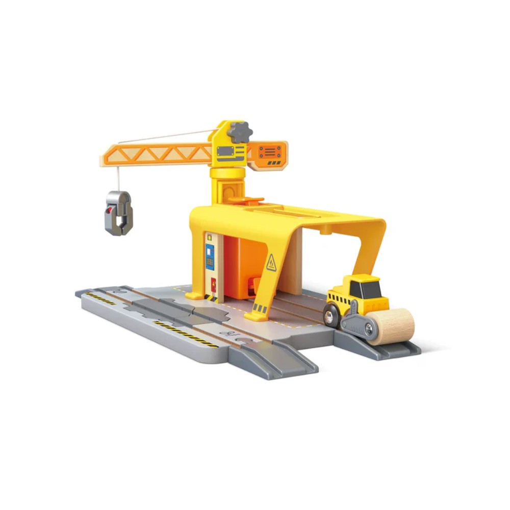Hape - Railway Crane Construction Set - Image 4