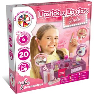 Science4you Lipstick & Lip Gloss Making Kit