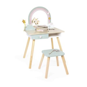 Janod - Unicorn Wooden Dressing Table