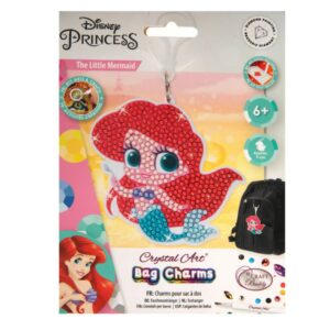 The Little Mermaid Crystal Art Bag Charm Kit