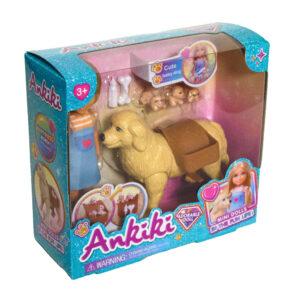 Ankiki Doll With Dog 5"