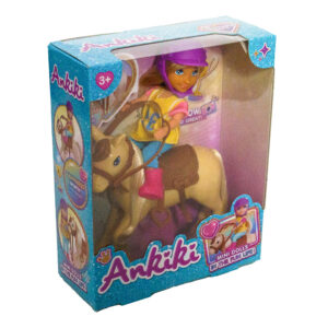 Ankiki Doll With Horse 5"
