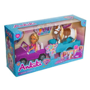 Ankiki Doll With Farm Set 5"