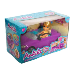 Ankiki Doll With Car 5"