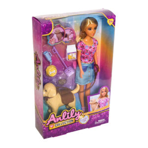 Anlily Doll With Pet 11.5"