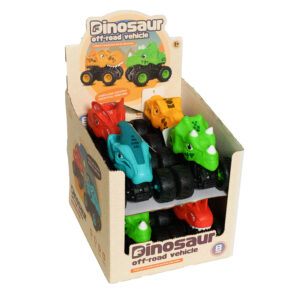 Friction Dinosaur Off-Road Vehicle Assorted