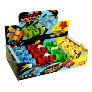 Friction Stunt Car Double-Sided Assorted