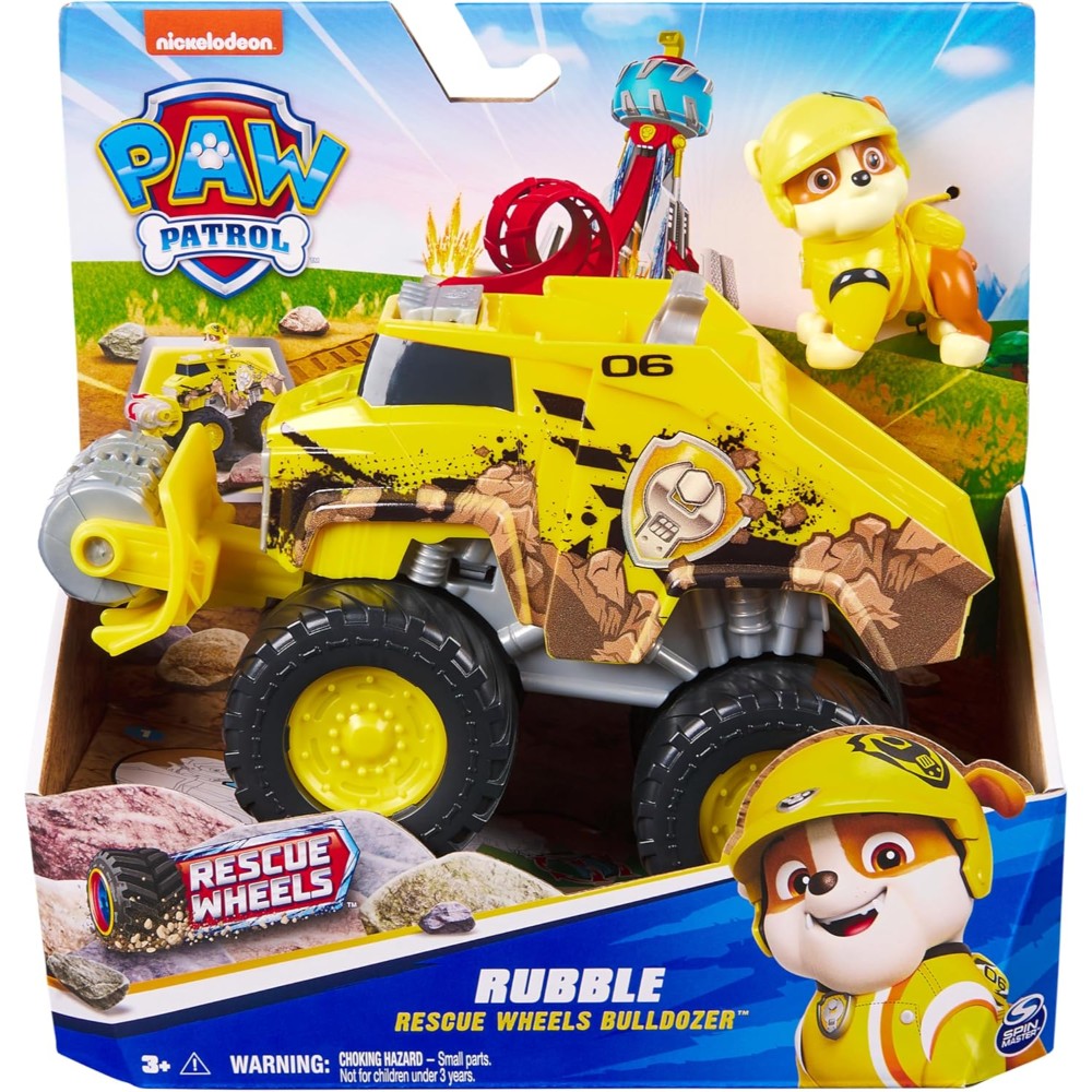 Paw Patrol Rescue Wheels Rubble’s Bulldozer