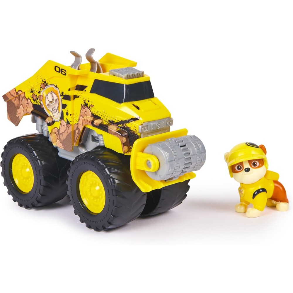 Paw Patrol Rescue Wheels Rubble’s Bulldozer - Image 2