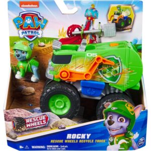 Paw Patrol Rescue Wheels Rocky’s Recycle Truck
