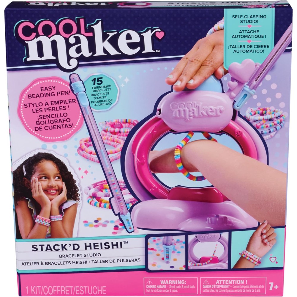 Cool Maker Stack’d Heishi Bracelet Studio
