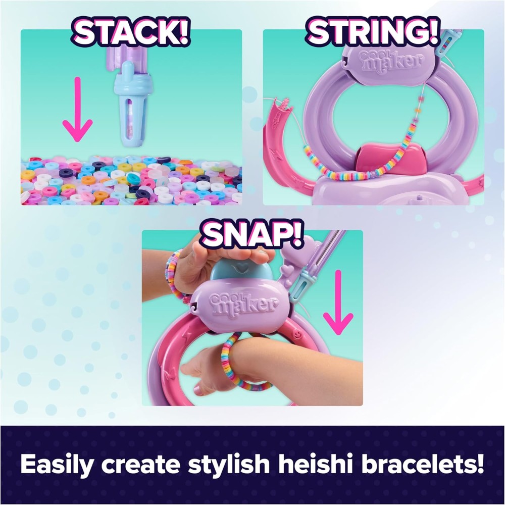 Cool Maker Stack’d Heishi Bracelet Studio - Image 3