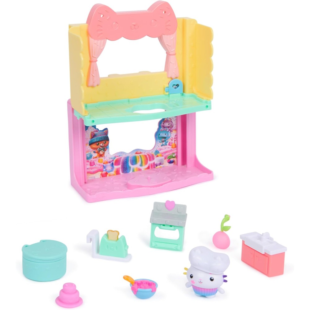 Gabby's Dollhouse: The Movie Cakey's Sprinkle Cake-tastic Kitchen - Image 4