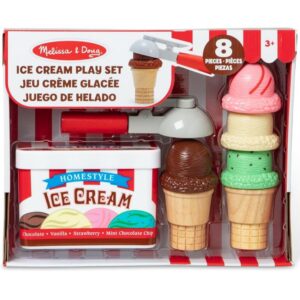 Melissa & Doug Scoop and Stack Ice Cream Cone Playset