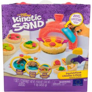 Kinetic Sand Squish Pizza