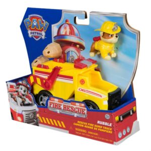 Paw Patrol Rubble Rescue Fire Dump Truck