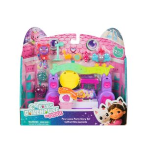Gabby's Dollhouse The Movie Paw-Some Party Story Set