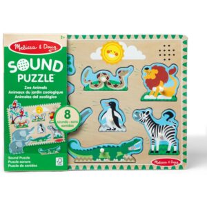 Melissa & Dough Zoo Puzzle With Sound Effects