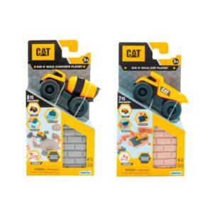 Caterpillar Dig N' Build 1pc Playset Assortment of 2