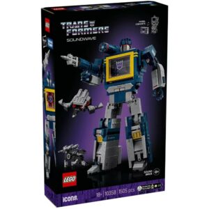 Lego 10358 ICONS Transformers Soundwave