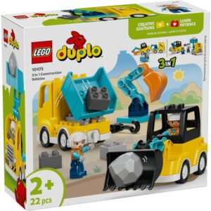 Lego 10475 DUPLO 3 In 1 Construction Vehicles