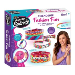 Shimmer 'n Sparkle Cra-Z-Art A-Z Fashion Bead Bracelet