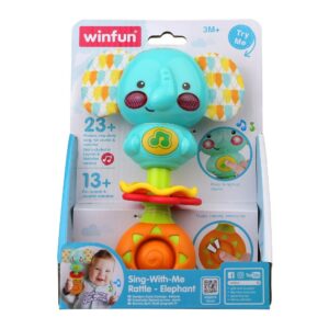 Sing-With-Me Rattle Elephant - winfun ®