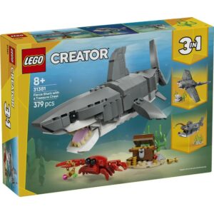Lego 31381 CREATOR Fierce Shark with a Treasure Chest