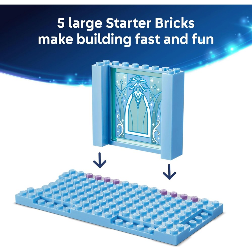 Lego 43281 DISNEY Elsa's Ice Castle & Snow Ride Adventure - Image 3