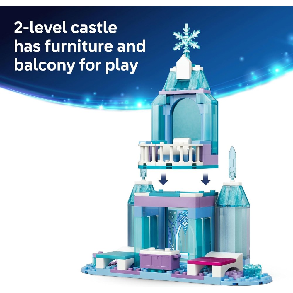 Lego 43281 DISNEY Elsa's Ice Castle & Snow Ride Adventure - Image 5