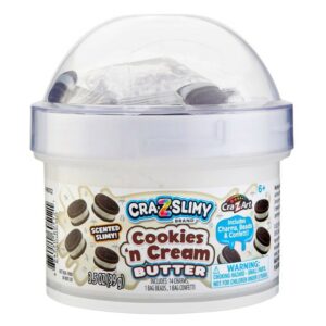Cra-Z-Slimy Dome Topper Jars Cookies and Cream