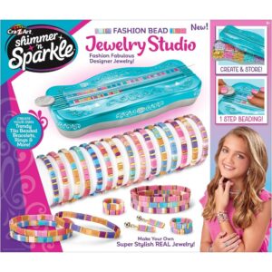 Shimmer 'n Sparkle Cra-Z-Art Fashion Bead Jewellery Studio Bracelet Maker