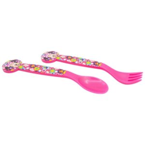 Minnie Bold Florals 2pcs PP Cutlery