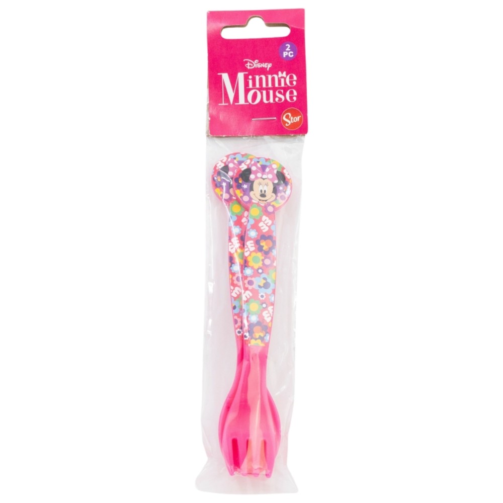 Minnie Bold Florals 2pcs PP Cutlery - Image 2