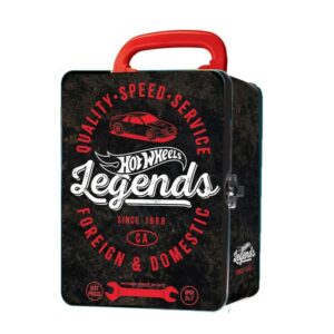 Hot Wheels Foreign & Domestic Metal Case
