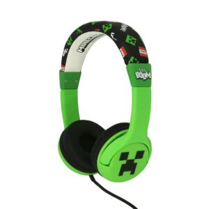 Minecraft Creeper Kids Wired Headphones