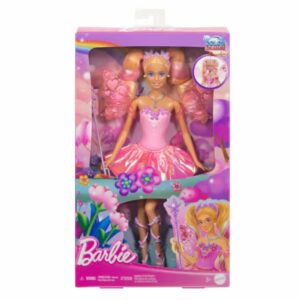 Barbie Fantasy Fairy Doll With Color-Change Wings And Outfit