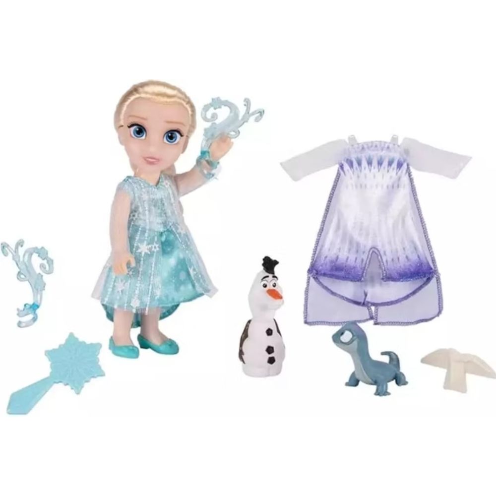 Frozen 2 Elsa Adventure Playset, 15 cm Doll - Image 2